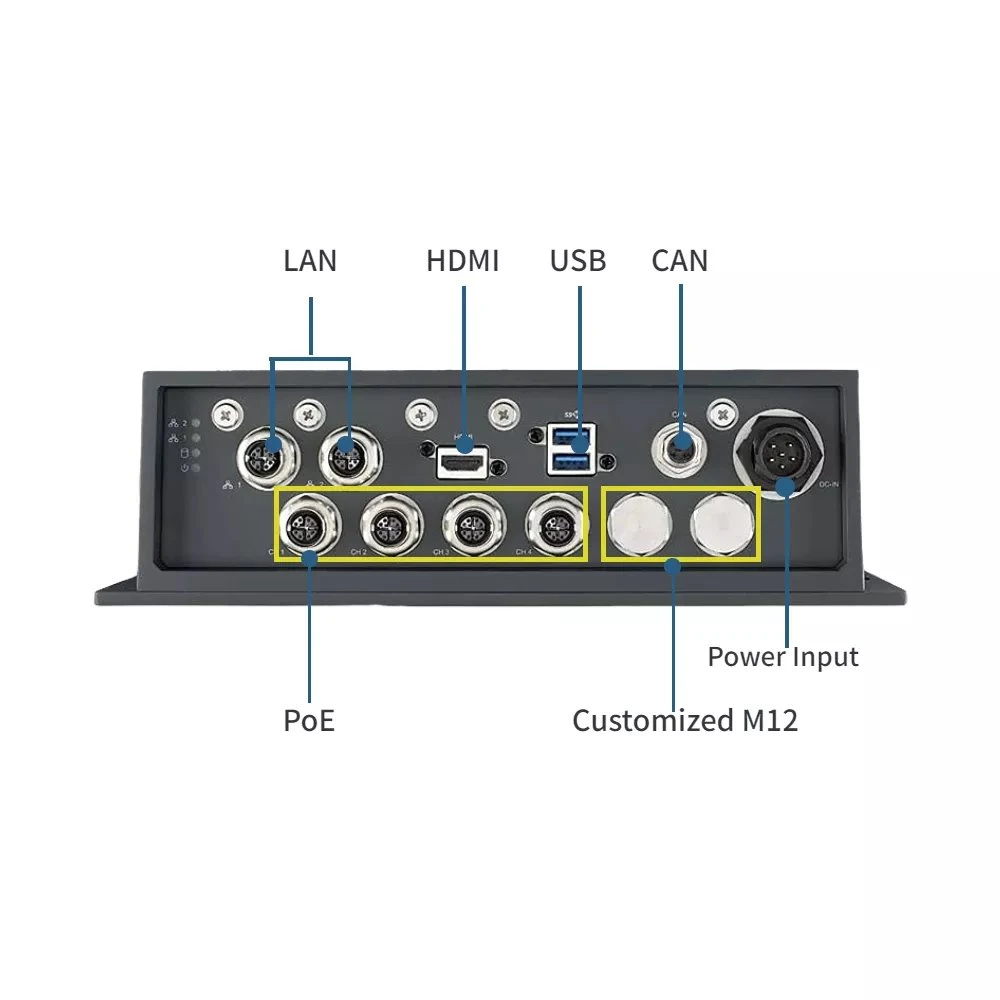 AGM-715 8GB Jetson Xavier NX-Based Industrial Fanless Mini Pc