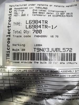 Power Management Integrated Circuits L6984TR