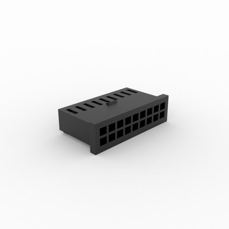 X2530H-2x09-PT 2.54mm Wire To Board Connector 09Pin
