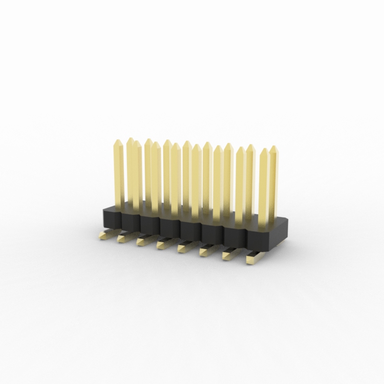 X1321WVS-2x08J-C40D53 1.27mm Pin Header Connector 08Pin