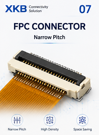 X10C2014GZ 1.0mm FPC Connector 14Pin