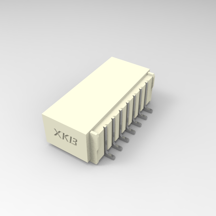 X1002WRS-07E-LPSWHF 1.00mm Wire To Board Connector 07Pin