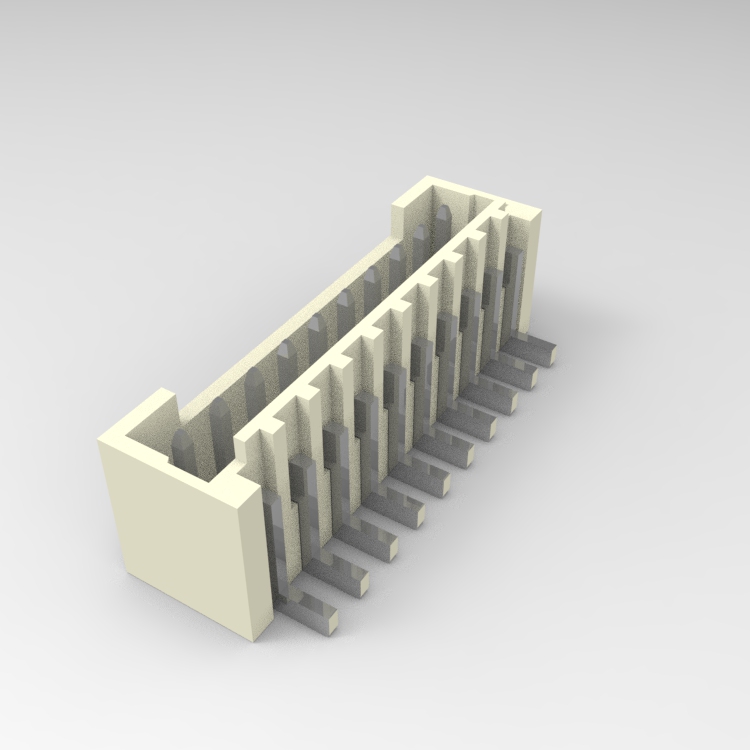X1511WVS-10LHF-LPSW 1.50mm Wire To Board Connector 10Pin