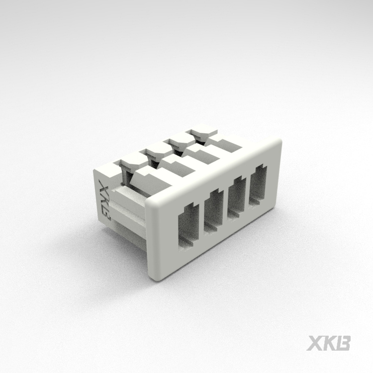 X9821HM-04A-PTHF 1.25mm Wire To Board Connector 04Pin