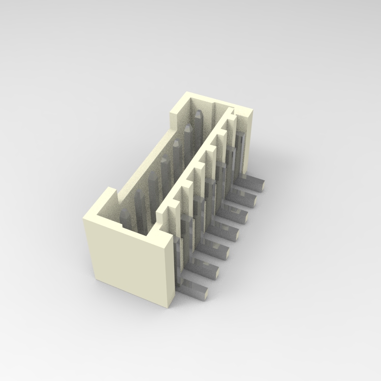 X1511WVS-07LHF-LPSW 1.50mm Wire To Board Connector 07Pin