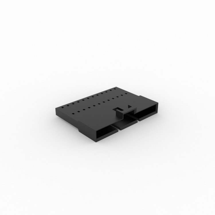 X9556HF-12-PT 2.54mm Wire To Board Connector 12Pin