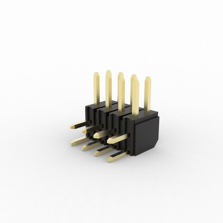X4621WR-2x04B-C40D28 2.0mm Pin Header Connector 04Pin