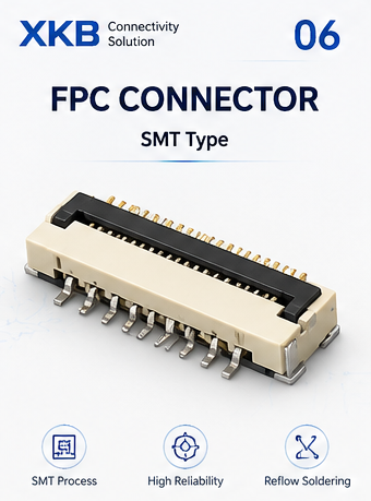 X05C2030TZ 0.5mm FPC Connector 30Pin