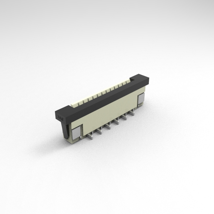 X10C2512TZ 1.0mm FPC Connector 12Pin