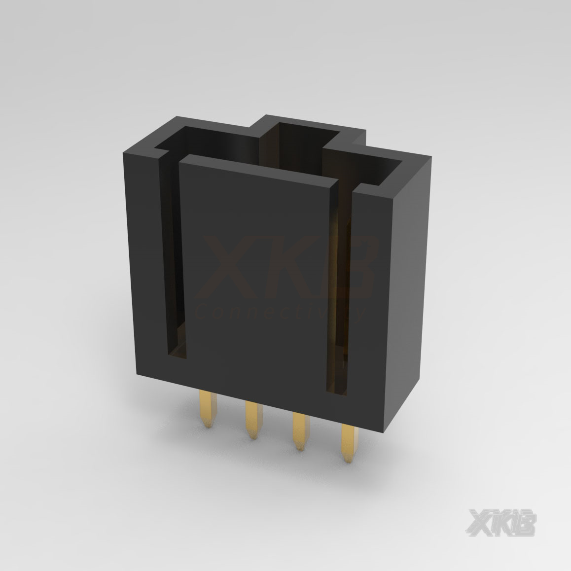 X9556WV-04-N0V01 2.54mm Wire To Board Connector 04Pin