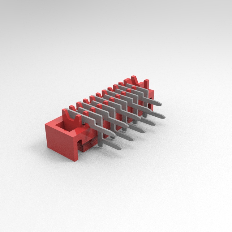 X9127WR-10B4-9TSNRE 1.5mm Wire To Board Connector 10Pin
