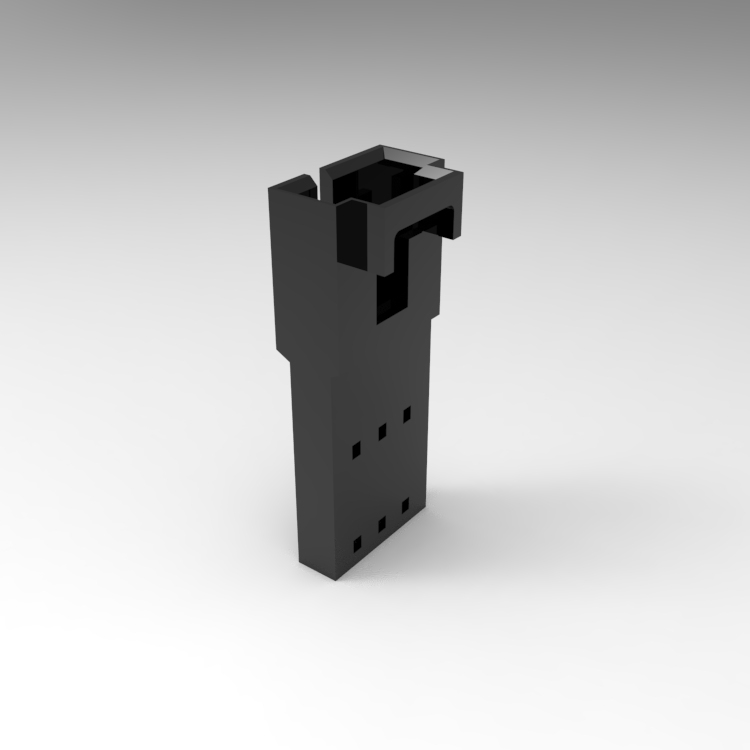 X9556HF-03-PT 2.54mm Wire To Board Connector 03Pin