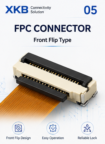 X10C2013GZ 1.0mm FPC Connector 13Pin