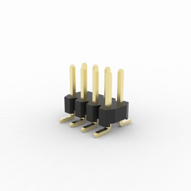 X4621WVS-2x04I-C40D64 2.0mm Pin Header Connector 4Pin