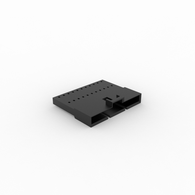 X9556HF-11-PT 2.54mm Wire To Board Connector 11Pin