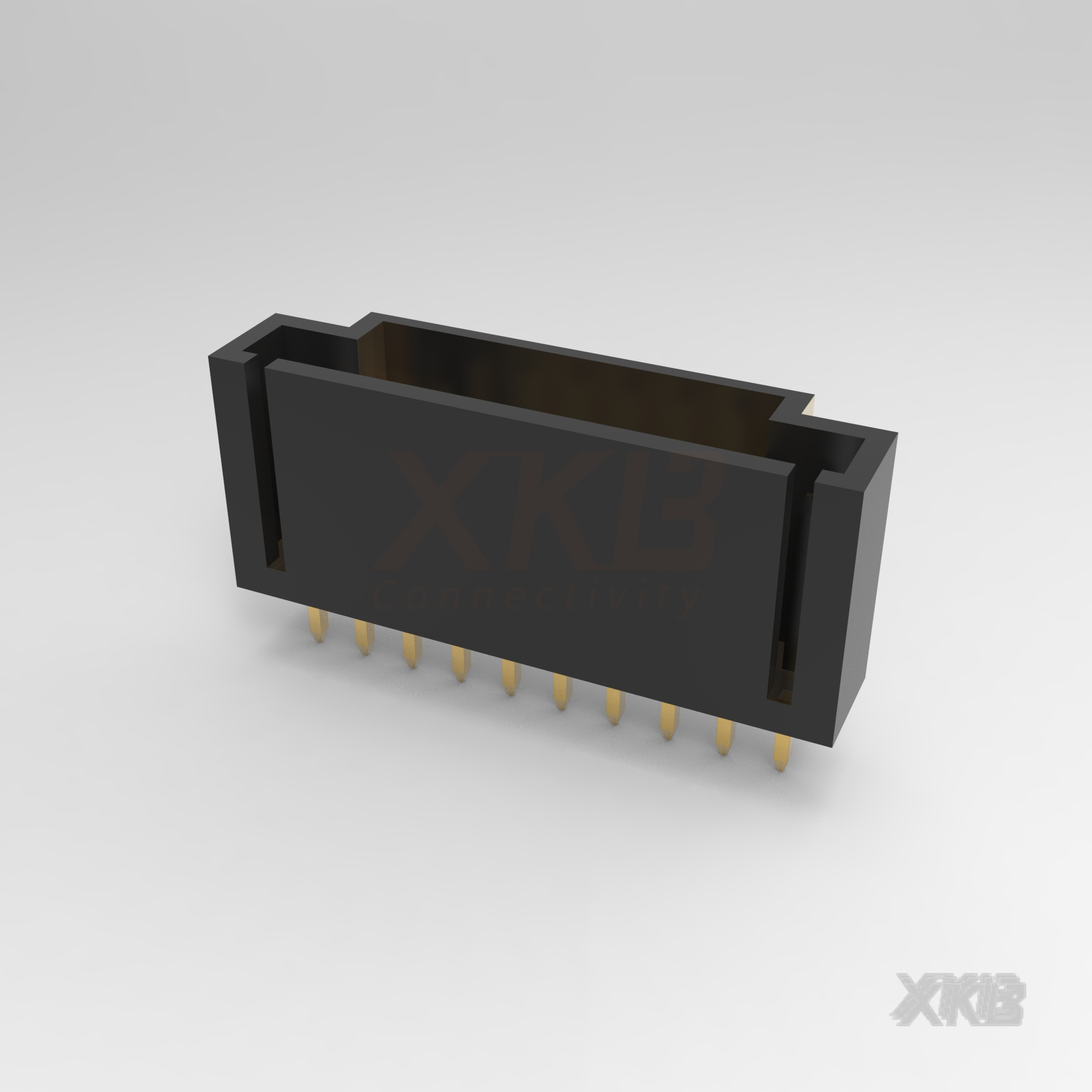 X9556WV-10-N0V01 2.54mm Wire To Board Connector 10Pin