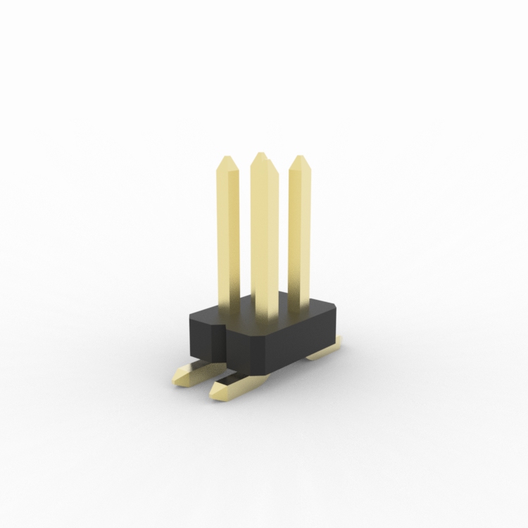 X1321WVS-2x02J-C40D53 1.27mm Pin Header Connector 02Pin