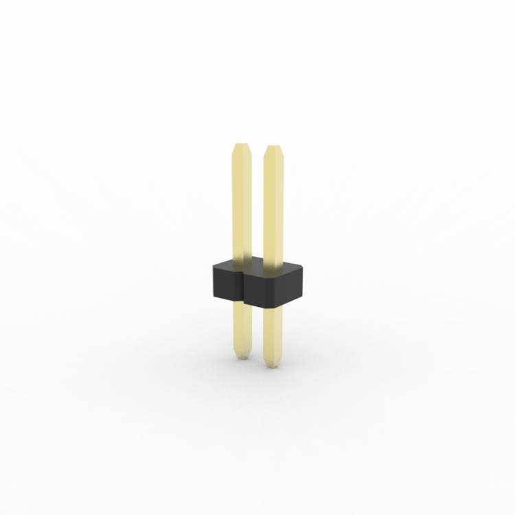 X1311WV-02J-C40D24 1.27mm Pin Header Connector 02Pin