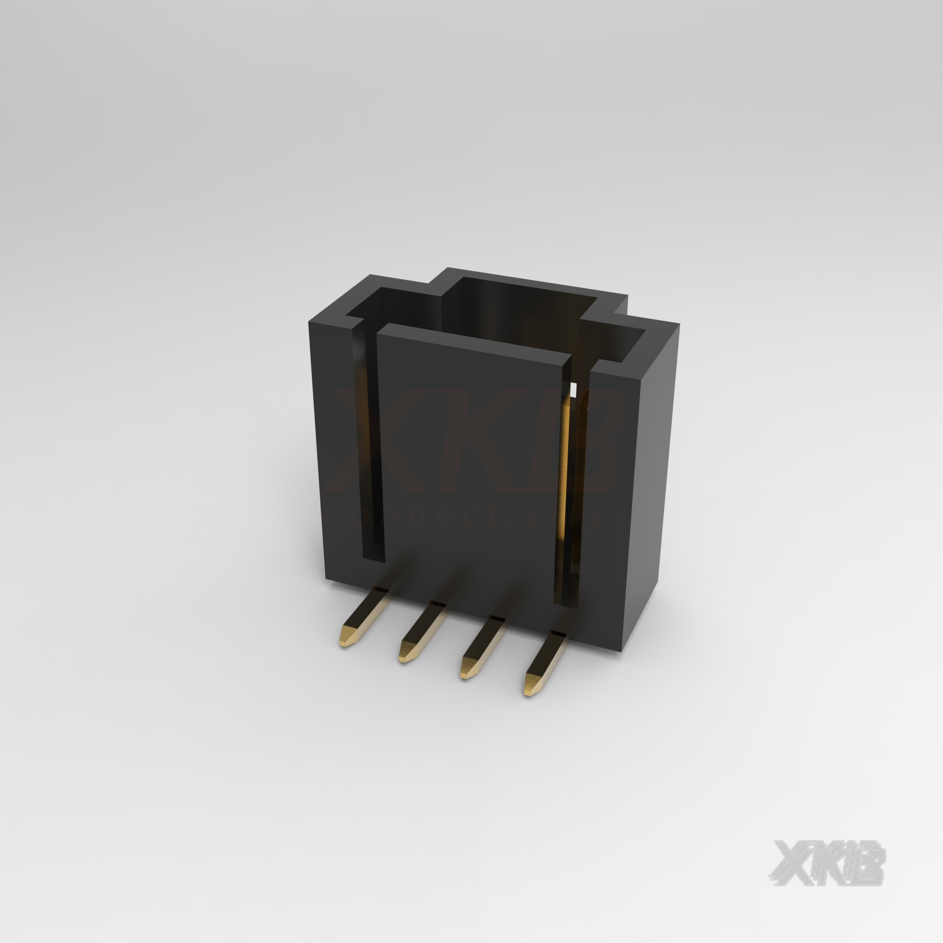X9556WR-04-N0V01 2.54mm Wire To Board Connector 04Pin