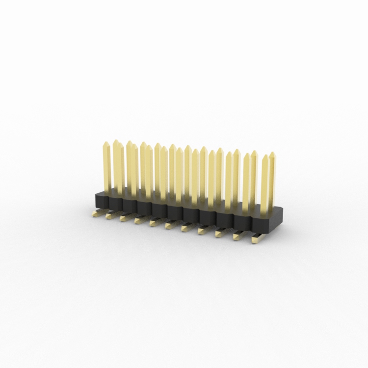 X1321WVS-2x11J-C40D53 1.27mm Pin Header Connector 11Pin