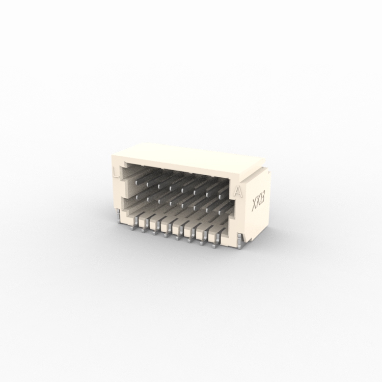X1011WRS-2x08-9TSN 1.00mm Wire To Board Connector 08Pin