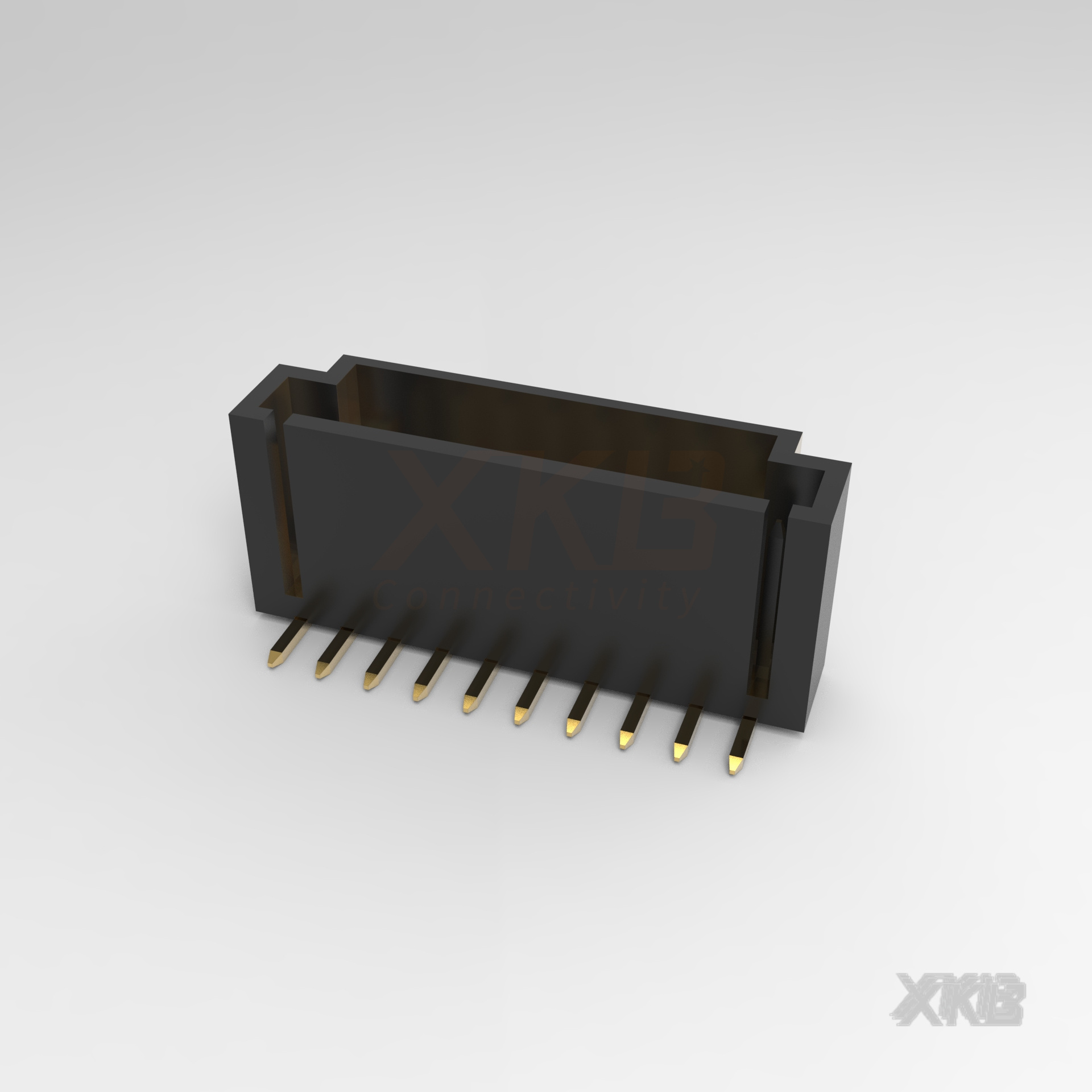 X9556WR-10-N0V01 2.54mm Wire To Board Connector 10Pin