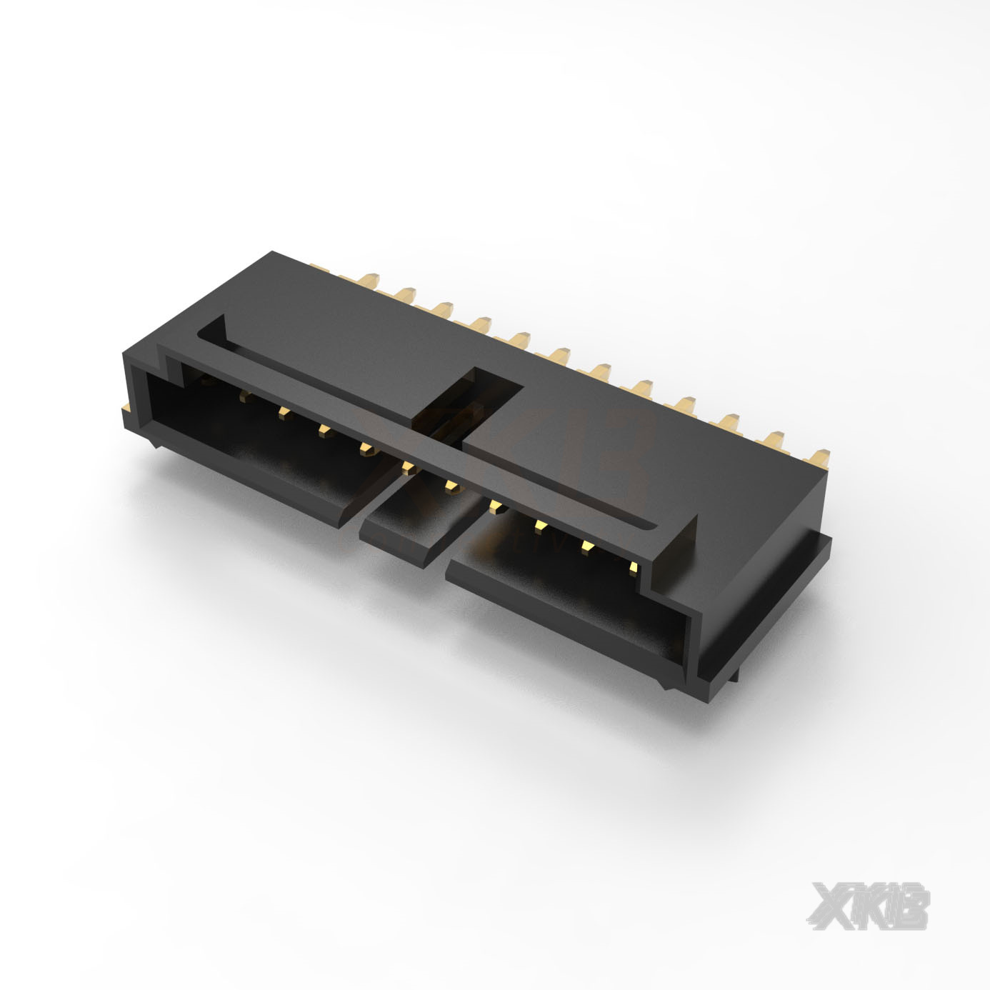 X9556WRS-12-9TV01 2.54mm Wire To Board Connector 12Pin