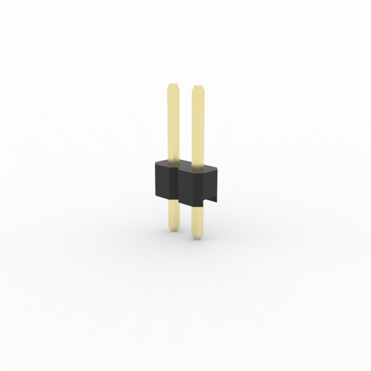 X6511WV-02H-C60D30 2.54mm Pin Header Connector 02Pin