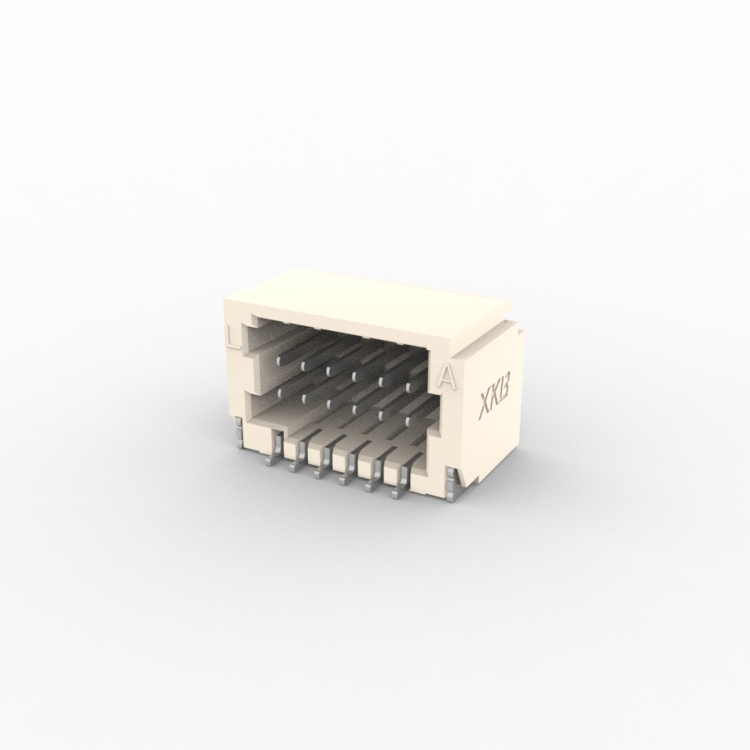X1011WRS-2x06-9TSN 1.00mm Wire To Board Connector 06Pin