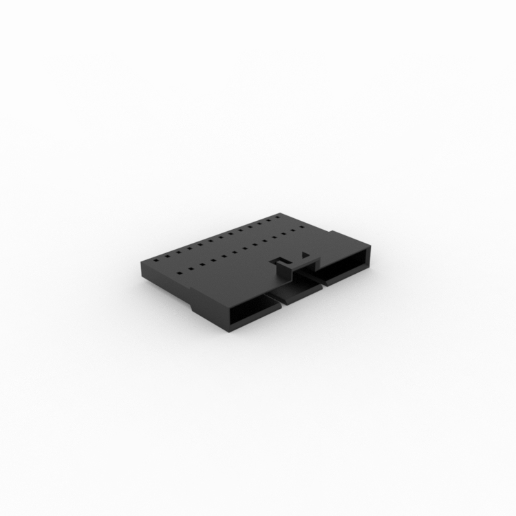 X9556HF-13-PT 2.54mm Wire To Board Connector 13Pin
