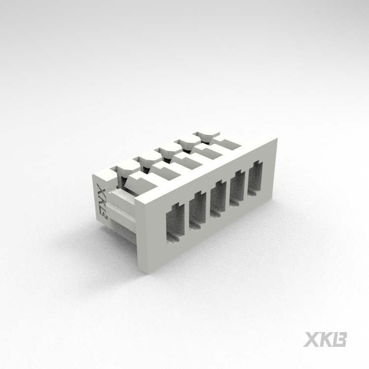 X9821HM-05A-PTHF 1.25mm Wire To Board Connector 05Pin