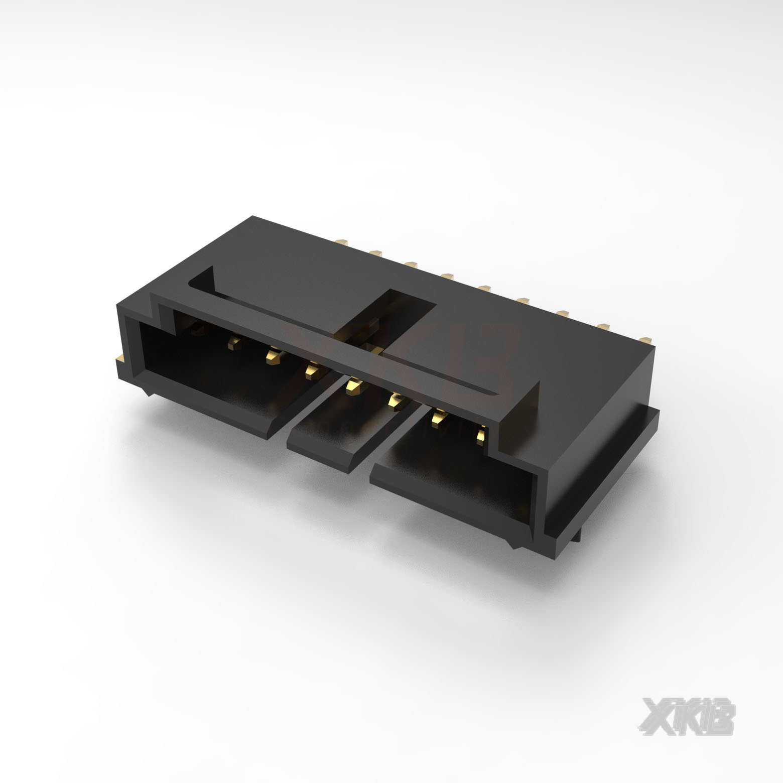 X9556WRS-09-9TV01 2.54mm Wire To Board Connector 09Pin