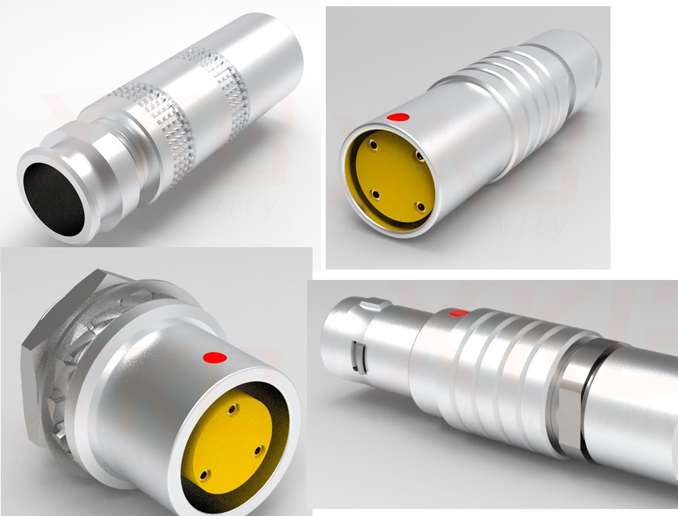 MHG.0B.P02.CLLD52 Circular Connector 2Pin