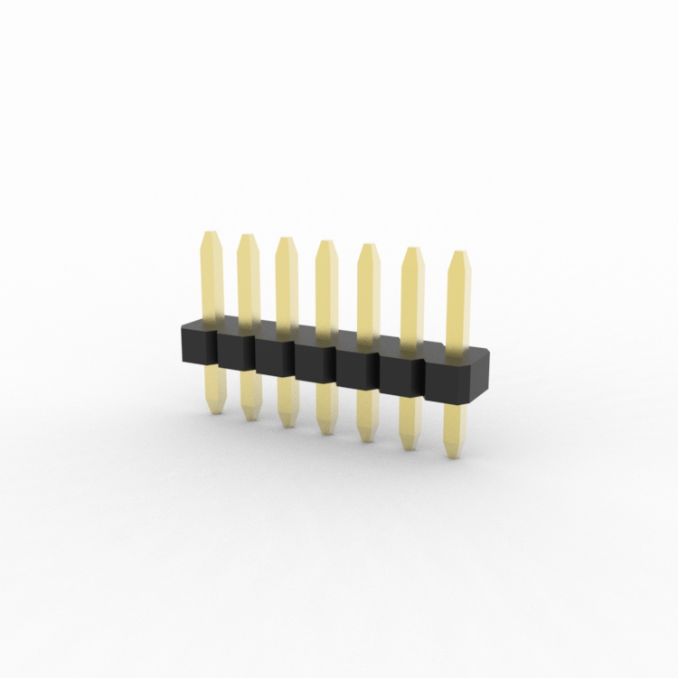 X1311WV-07J-C18D27 1.27mm Pin Header Connector 07Pin