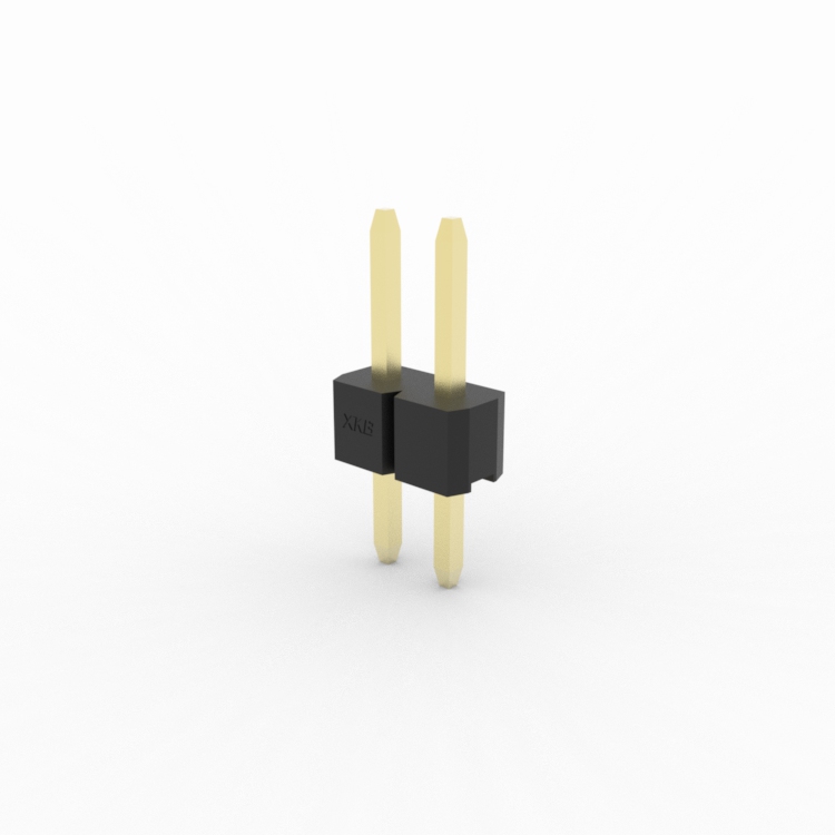 X4611WV-02I-C40D28 2.0mm Pin Header Connector 02Pin