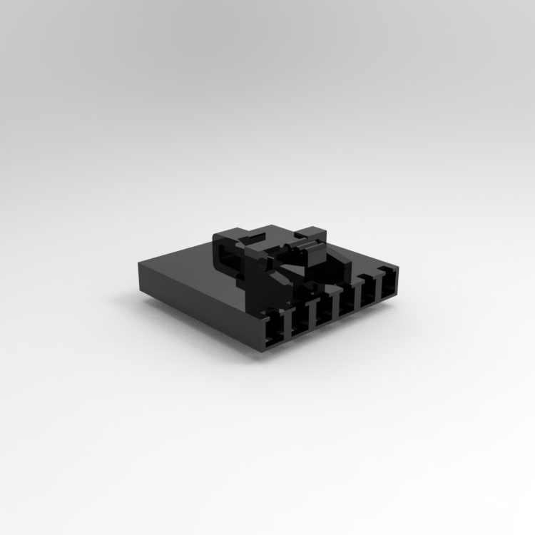 X9556H-06B-N0 2.54mm Wire To Board Connector 06Pin