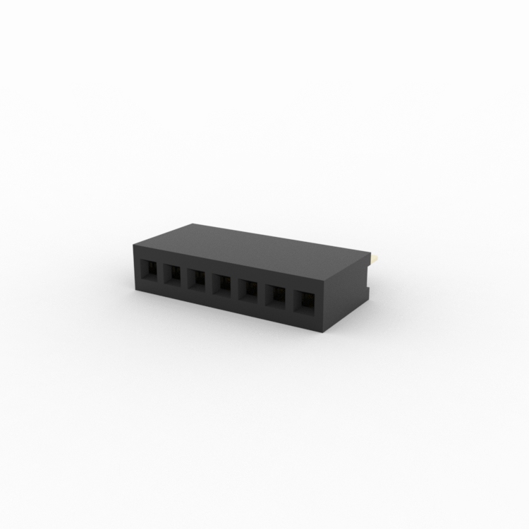 X1311FV-07-C43D24 1.27mm Pin Header Connector 07Pin