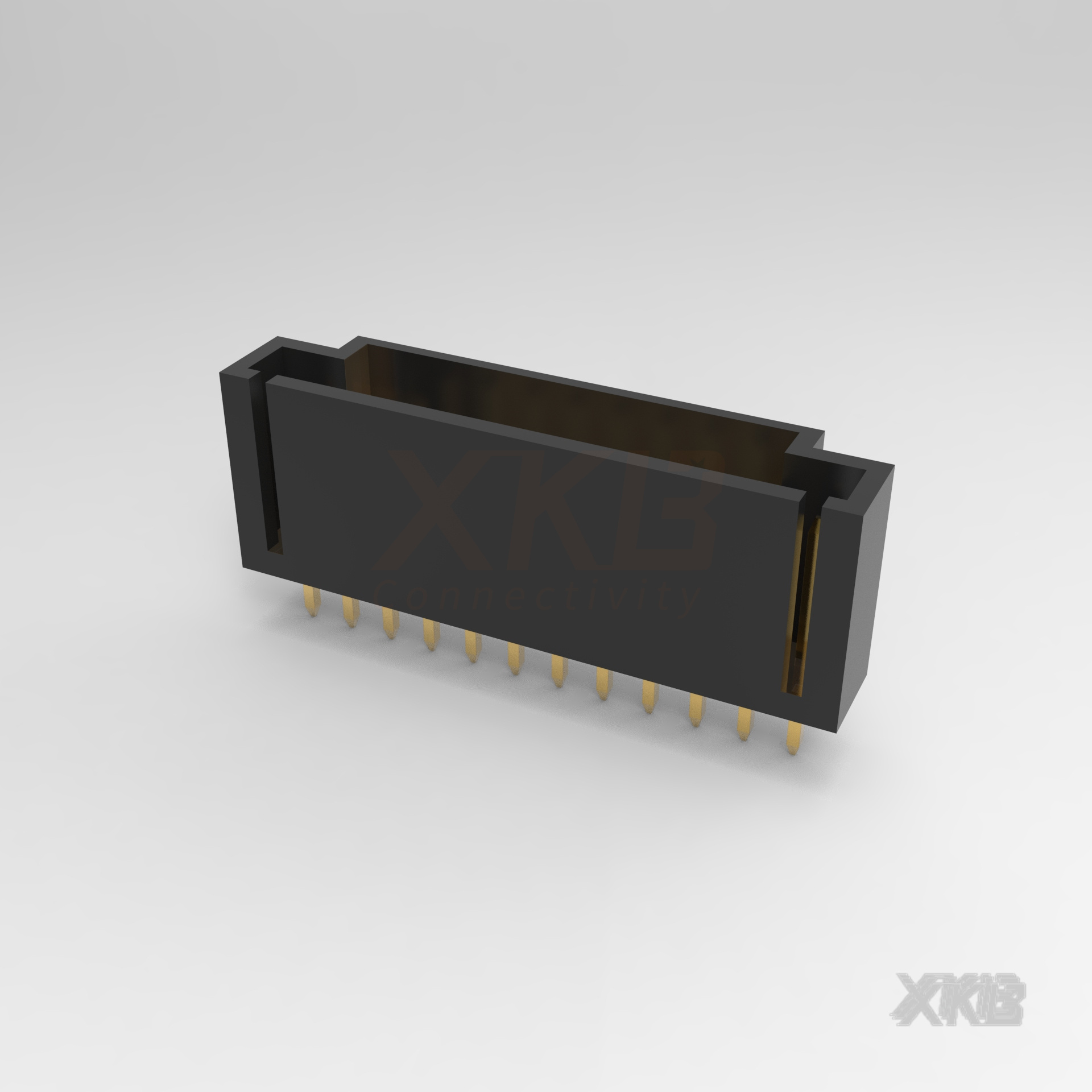 X9556WV-12-N0V01 2.54mm Wire To Board Connector 12Pin