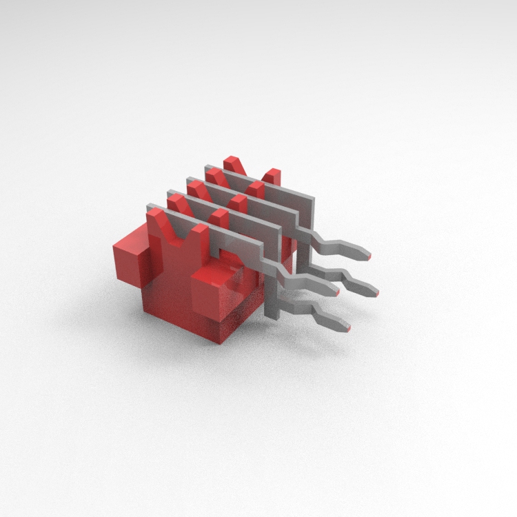 X9127WR-04A1-9TSNRE 1.5mm Wire To Board Connector 4Pin