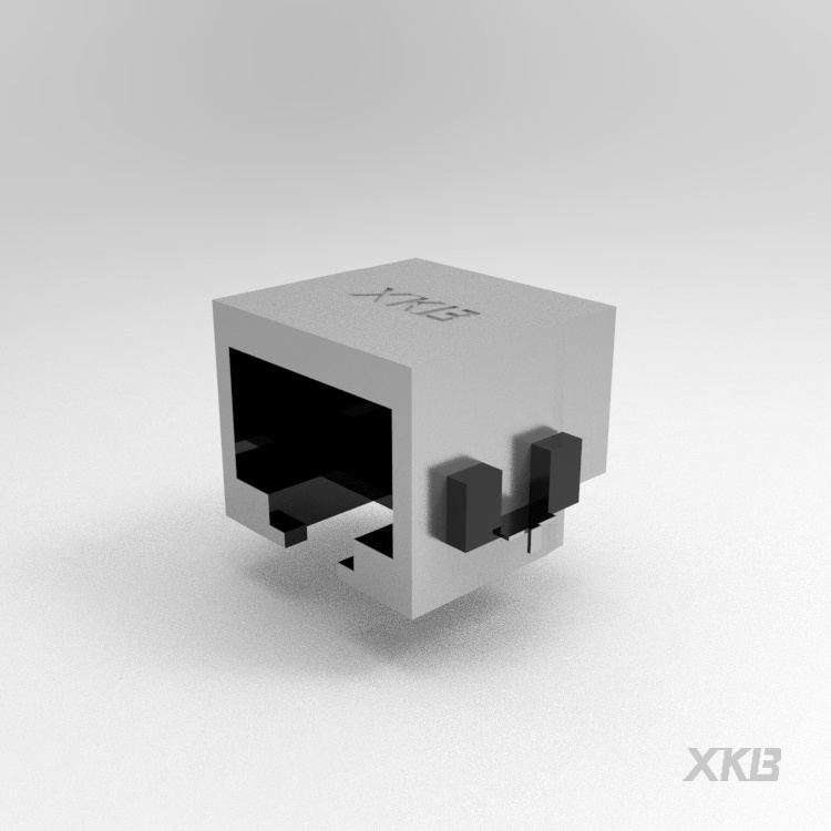 X39ADAB1W6DB1075 RJ45 Connector 8Pin additional image
