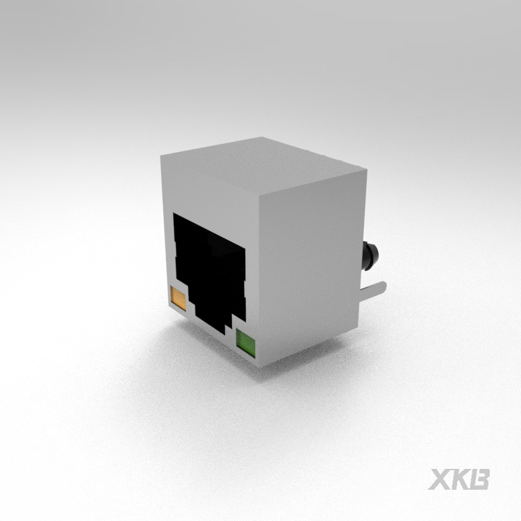 X41ADAB1A6D1Y1143 12.70mm RJ45 Connector