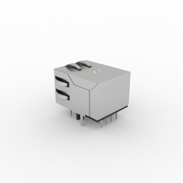 X01AB002DA2AD4 13.45mm RJ45 Connector additional image