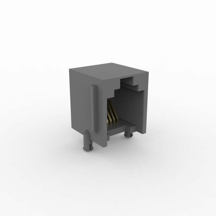 X44AHIWE1DY6017 14.40mm RJ45 Connector