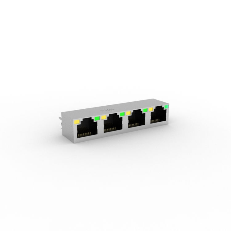 X03CDAB2A1DB3057 15.80mm RJ45 Connector