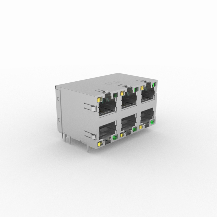 X18PDDB1A1DY4B112 27.25mm RJ45 Connector