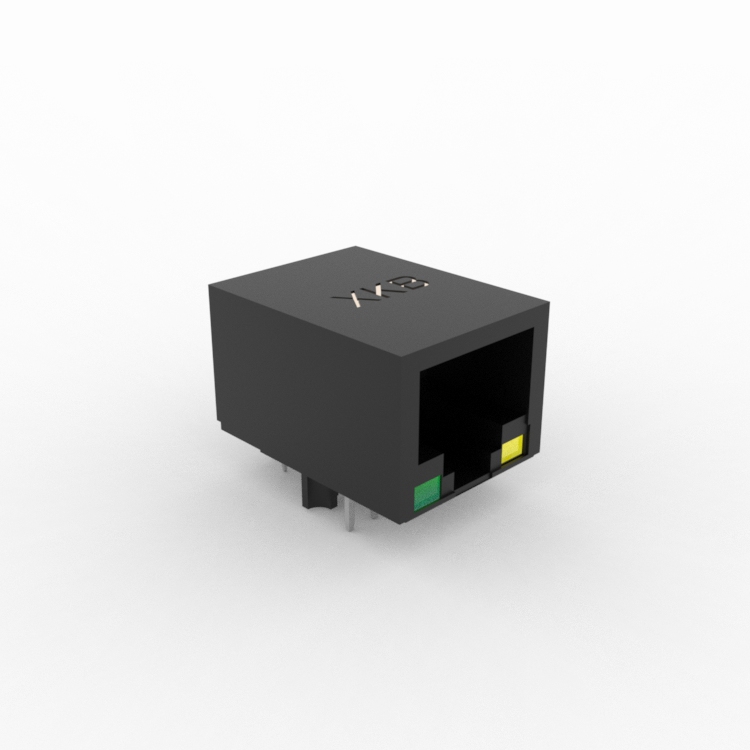 X01AB002LA2AD6DJ 13.10mm RJ45 Connector