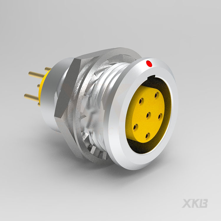 ZGG.3B.P06.CLN Circular Connector 6Pin