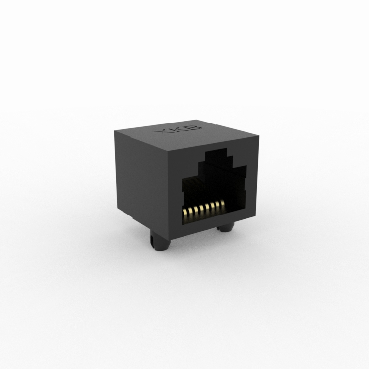 X12ADIWA1DY4 12.90mm RJ45 Connector