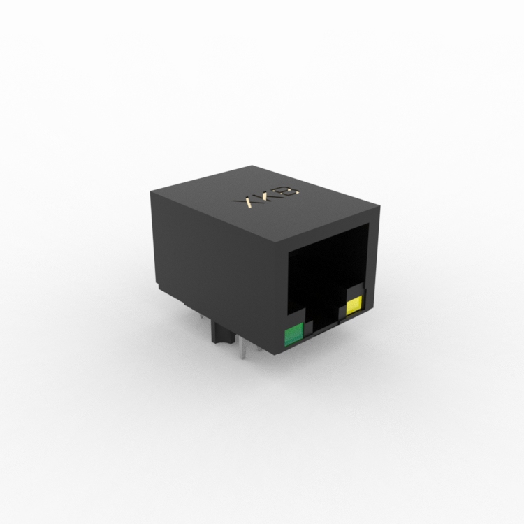 X01AB002LA2AD3DJ 13.10mm RJ45 Connector