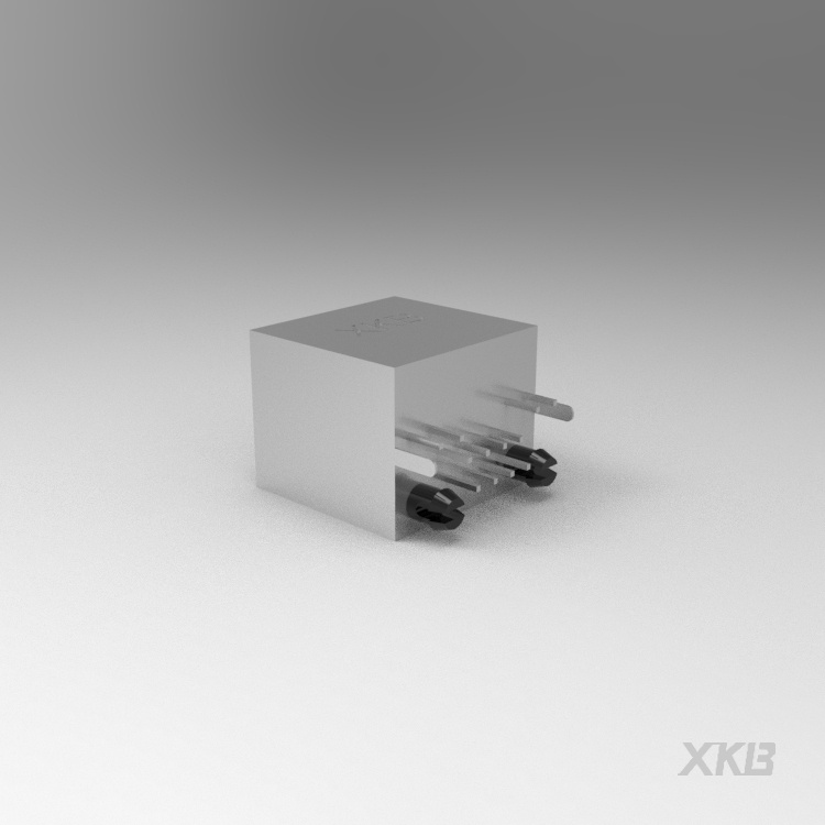 X03ADAB1A1DY1008 15.80mm RJ45 Connector additional image